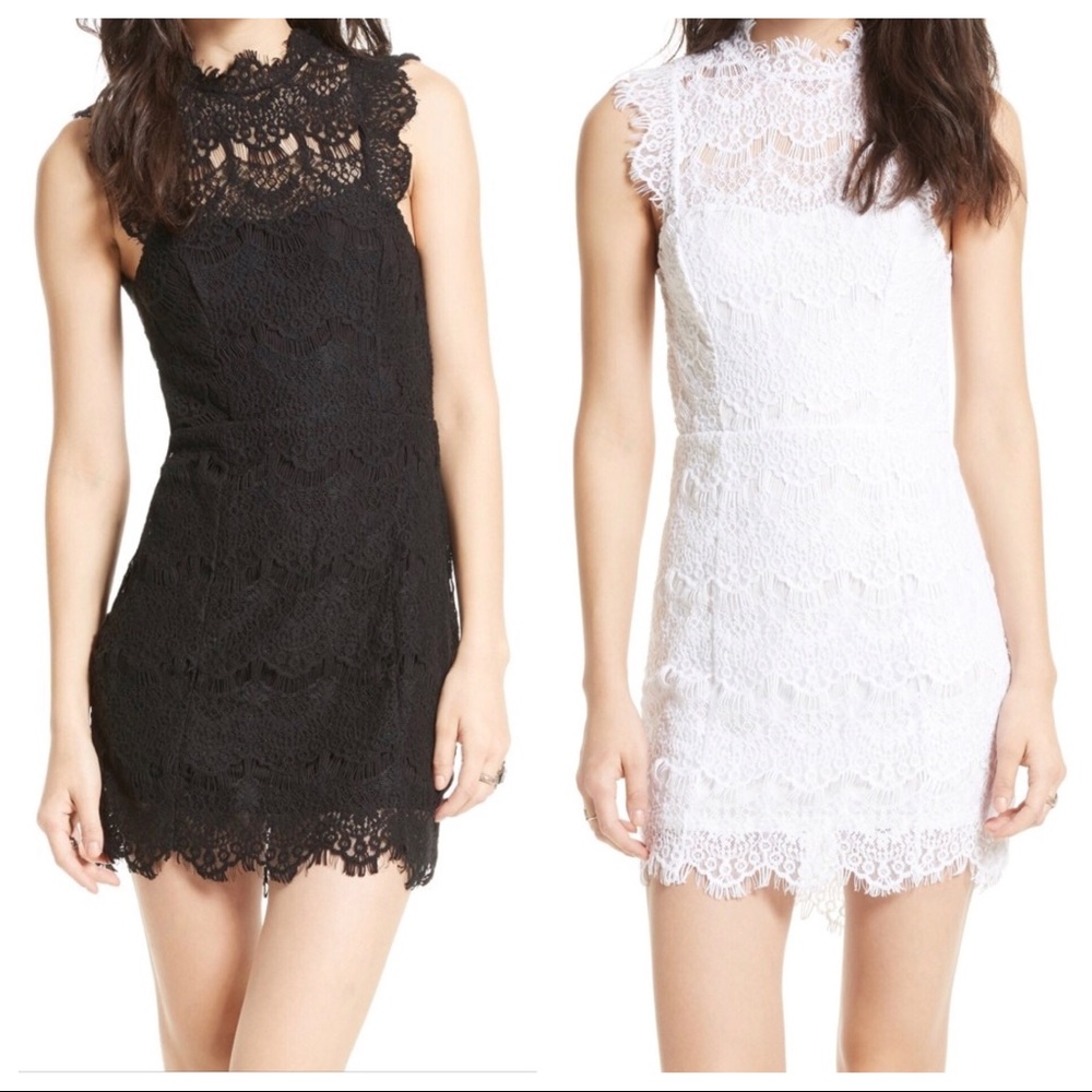 ✨Free People Lace Mini Dress✨ FREE SHIPPING